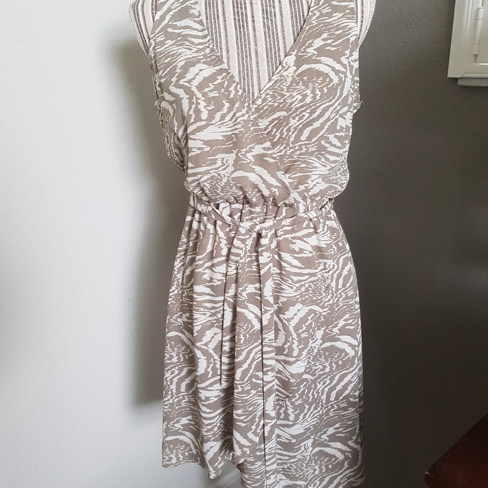 Animal print love stich dress made in usa